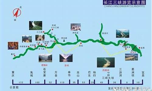 三峡旅游路线示意图大全_三峡旅游路线示意图大全图片