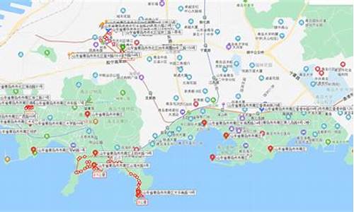 青岛旅游路线攻略详细图高清大图_青岛旅游路线攻略详细图高清大图图片